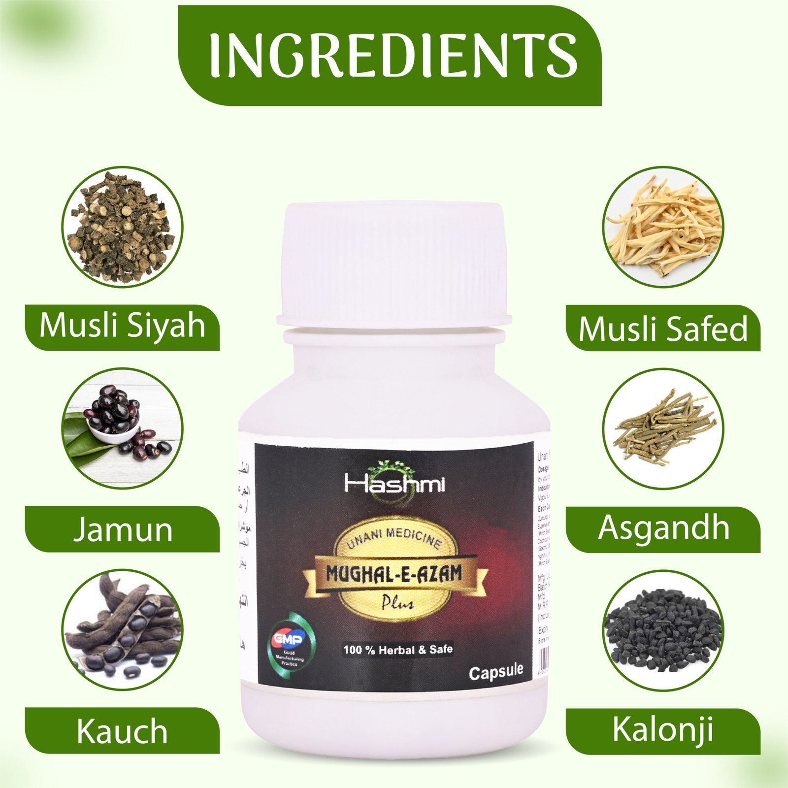 Hashmi Mughal-E-Azam Plus Capsule - Image 3